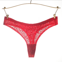 Load image into Gallery viewer, Women Sexy Thong Lace