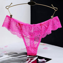 Load image into Gallery viewer, Women Underwear Lace Thongs Panties