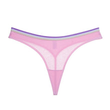 Load image into Gallery viewer, Panties Women Thong Cotton Sexy Stripe G String Ladies Seamless Underwear Female Lingerie Low Waist Thongs New