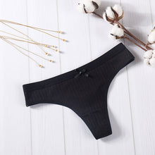 Load image into Gallery viewer, Thong Women Cotton Panties