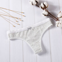 Load image into Gallery viewer, Thong Women Cotton Panties