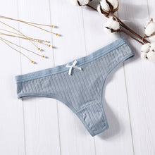 Load image into Gallery viewer, Thong Women Cotton Panties