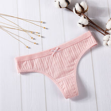 Load image into Gallery viewer, Thong Women Cotton Panties