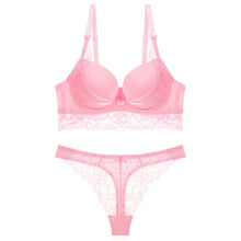 Load image into Gallery viewer, Spring and Summer New Products Women Lace Bra + Thong Sets