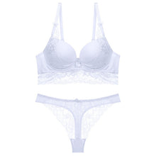 Load image into Gallery viewer, Spring and Summer New Products Women Lace Bra + Thong Sets