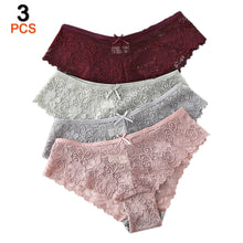 Load image into Gallery viewer, 3Pcs/Lot Sexy Lace Panties