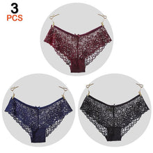 Load image into Gallery viewer, 3Pcs/Lot Sexy Lace Panties