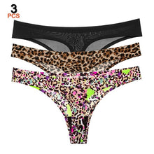 Load image into Gallery viewer, 3pcs/Lot Leopard Sexy G-String Panties
