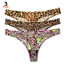 Load image into Gallery viewer, 3pcs/Lot Leopard Sexy G-String Panties
