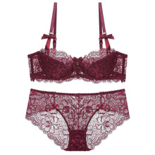 Load image into Gallery viewer, Hot Summer Unlined Lace Underwear Set