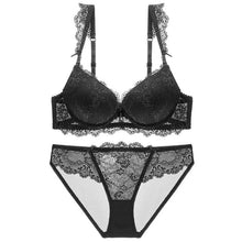 Load image into Gallery viewer, High Quality Lingerie Lace Sexy Bra and Panty Set