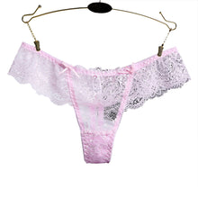 Load image into Gallery viewer, Women Underwear Lace Thongs Panties