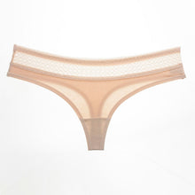 Load image into Gallery viewer, Cotton Thong Sexy Lace Panties