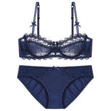 Load image into Gallery viewer, High Quality Lace Embroidery Lingerie Set