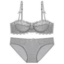 Load image into Gallery viewer, High Quality Lace Embroidery Lingerie Set