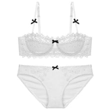 Load image into Gallery viewer, High Quality Lace Embroidery Lingerie Set
