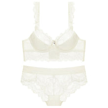 Load image into Gallery viewer, High Quality Lace Mesh Sexy Bra Panties Set