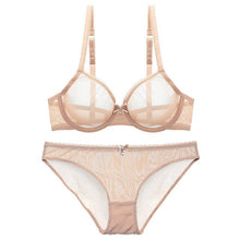 Load image into Gallery viewer, High Quality Unlined Ultra Thin Bra And Panty Set