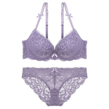 Load image into Gallery viewer, High Quality Padded Bra And Transparent Panties Set