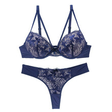 Load image into Gallery viewer, Sexy Padded Bra and Thong Set