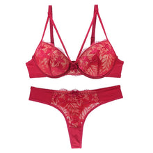 Load image into Gallery viewer, Sexy Padded Bra and Thong Set