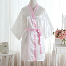 Load image into Gallery viewer, Women Nightgown Faux Silk